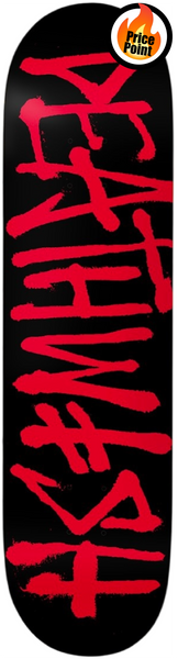 Deathspray Black Red Deck 8.25 / 8.5 *Price Point