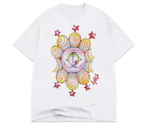 Ema Gaspar x April Eye Tee White Premium
