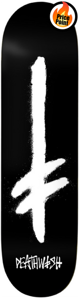 Gang Logo Black White Deck 8.25 / 8.5 *Price Point