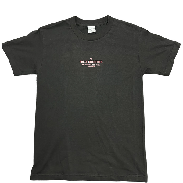 General Black & Pink T-Shirt - 40s & Shorties