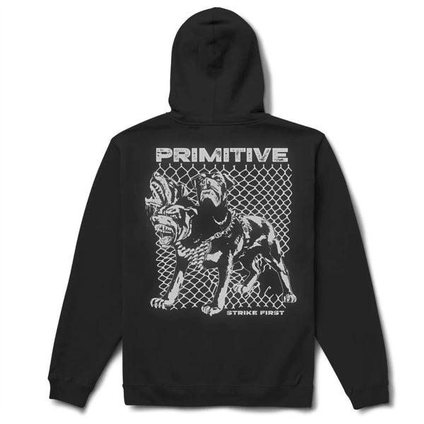 WARNING HOOD BLACK *Reflective Ink