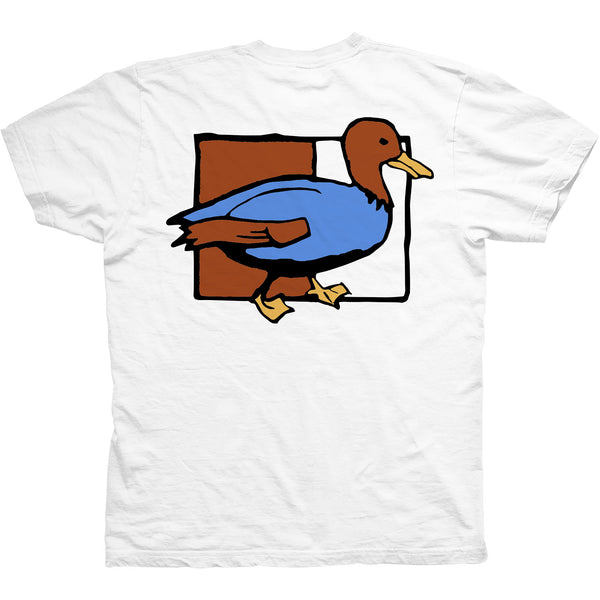 Lucky Duck WHT Tee