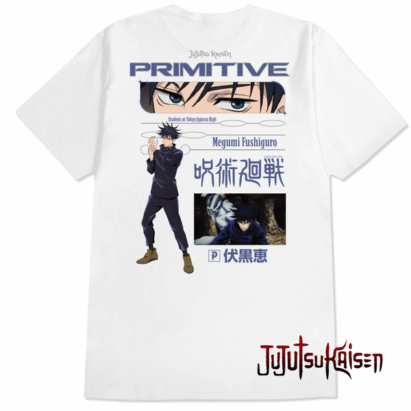 JUJUTSU - FUSHIGURU TEE WHITE