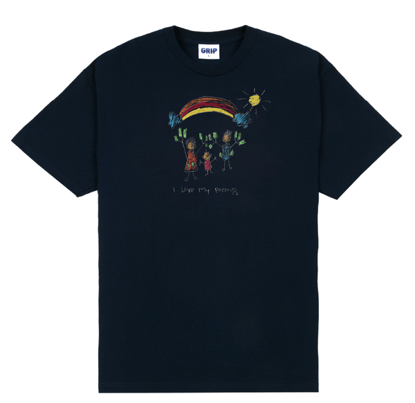 Classic Grip Parents Tee Navy (BOX 33)