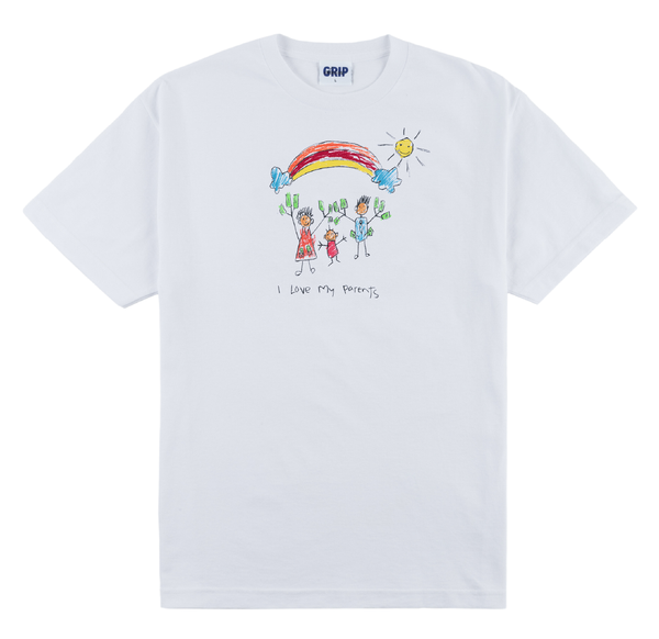 Classic Grip Parents Tee WHITE (BOX 33)