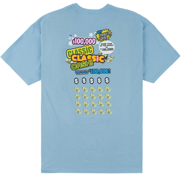 Classic Grip Scratches Tee Blue (Box 37)