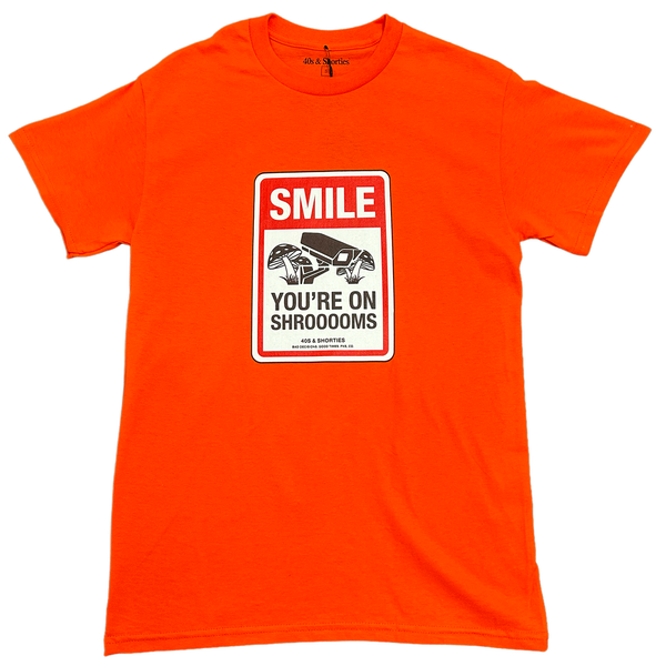 Smile Tee Orange - 40s & Shorties