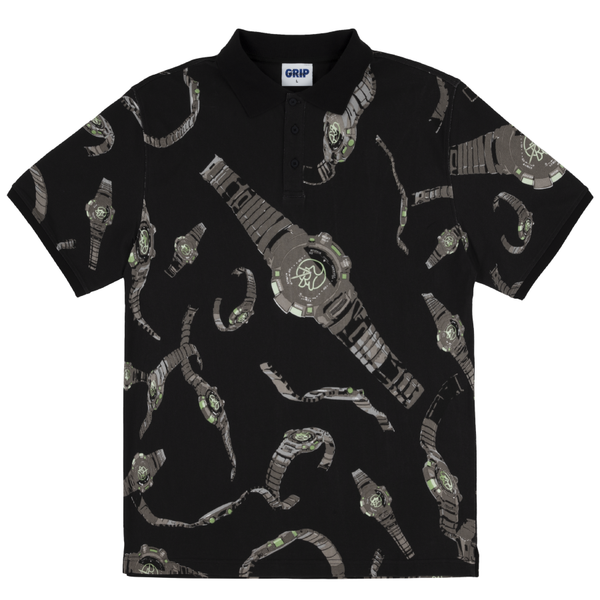 Classic Grip Tony Watch Premium Pique Polo Black