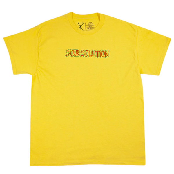 Brains Tee Yellow - Sour