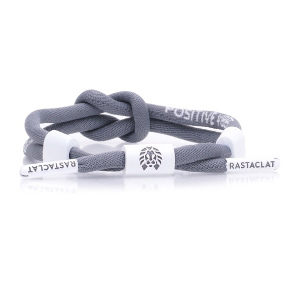 POSITIVE VIBES KNOTTED GREY