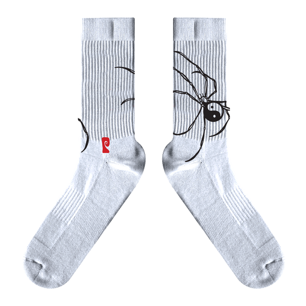 Spider Ying Yang Socks Box 8