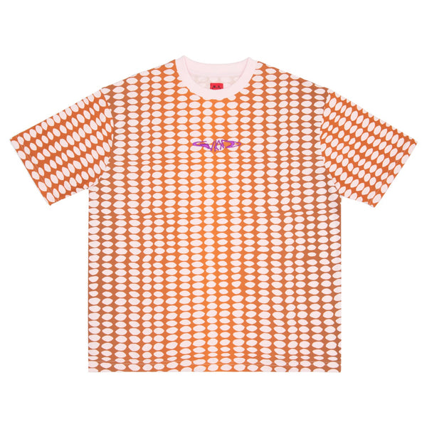BUBBLE TEE - PINK/BROWN