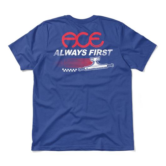 ACE ALWAYS FIRST TEE - ROYAL