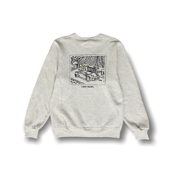 Econoballers Crewneck Ash