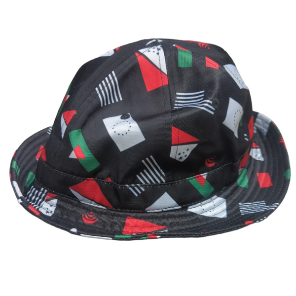 BLACK SCALE - Flags Bucket Hat - BLK (D6)