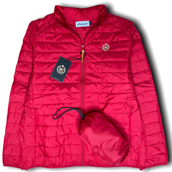 Presidential Puffer Jacket Candy Red