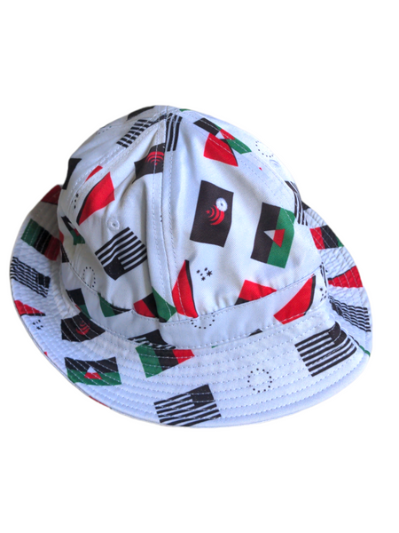 Blvck Scale - Flags Bucket Hat - WHT (B6)