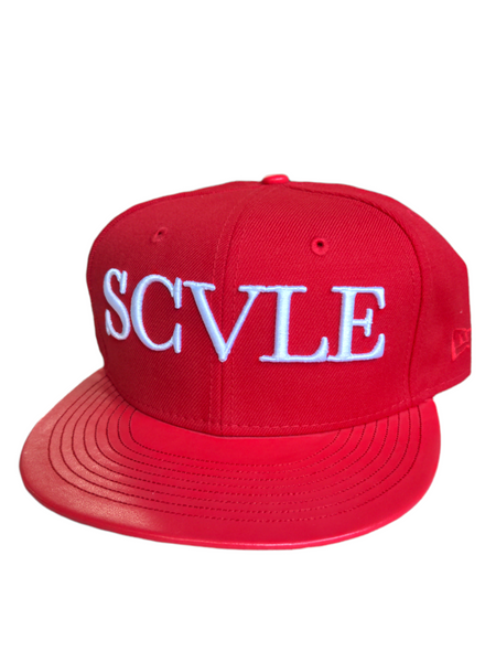 Blvck Scale - SCVLE New Era Cap - RED (C6)