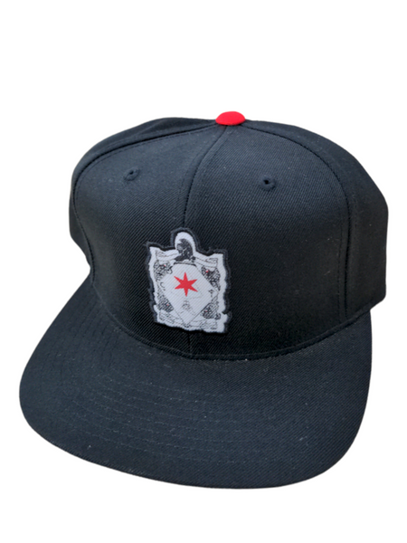 Black Scale - Red Star Crest Cap - BLK(C8)