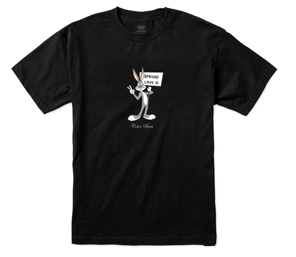 Color Bars -  Spread Love Tee Black