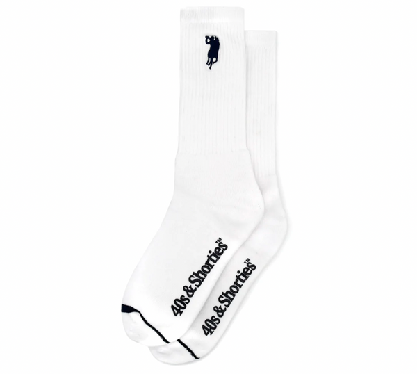 Horseback Socks White *2 PACK