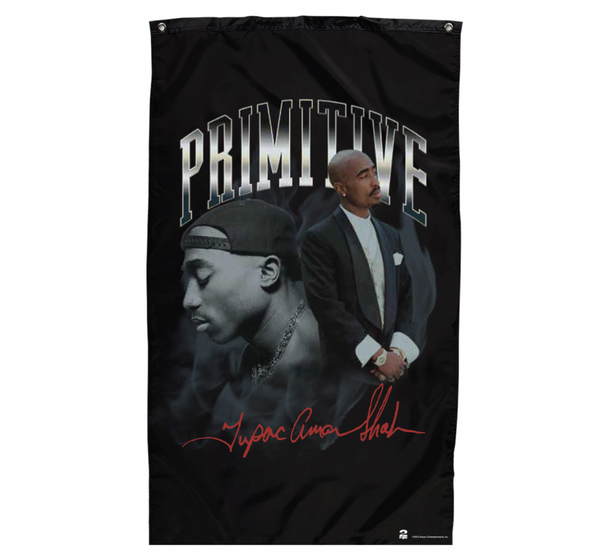 Primitive x Tupac Banner Legend Banner
