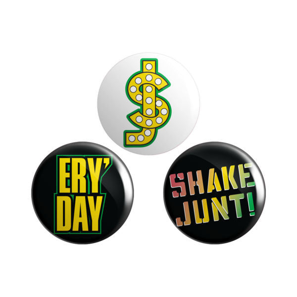 SHAKE JUNT 3 BUTTONS PACK