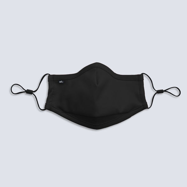 Niice Face Masks - Adult Black with Filter