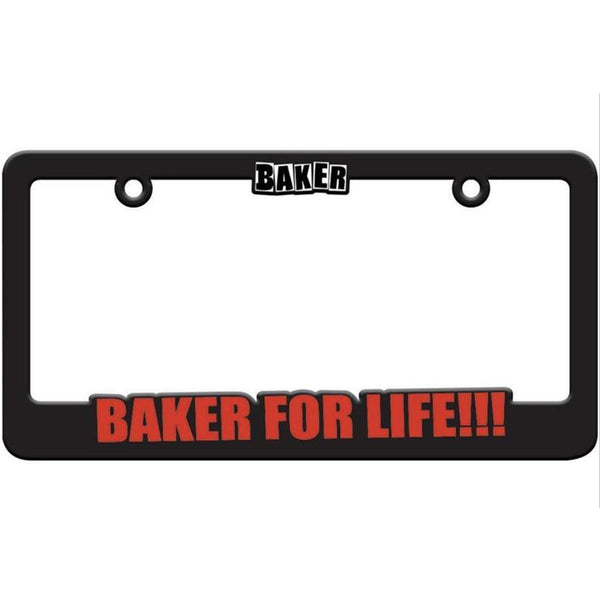 Baker 4 Life License Plate