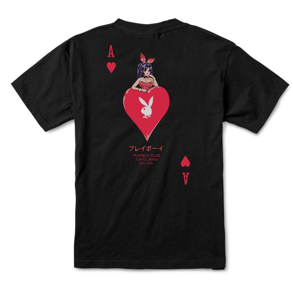 Ace of Hearts T-Shirt Black