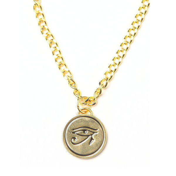 EYE OF RA NECKLACE GOLD