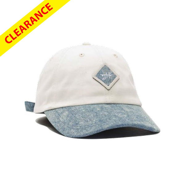 JHF - LEGACY DAD HAT OFF WHITE / DENIM (A4)