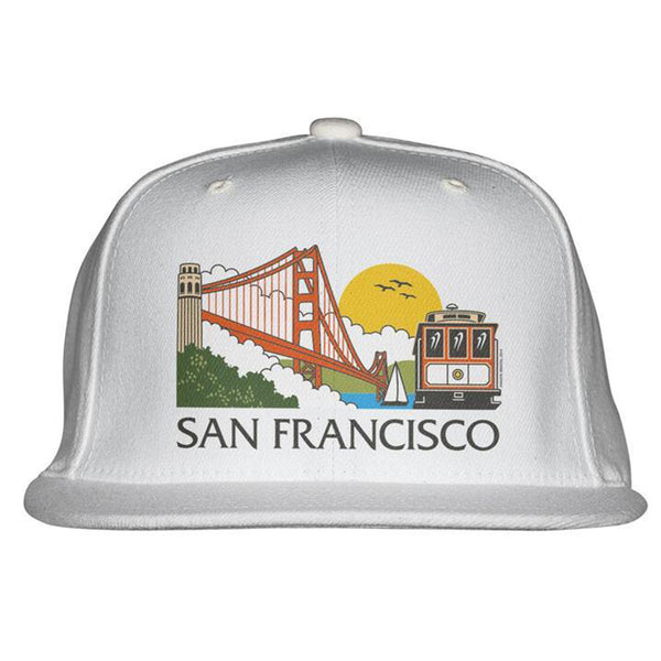 SF TOURIST HAT - WHITE