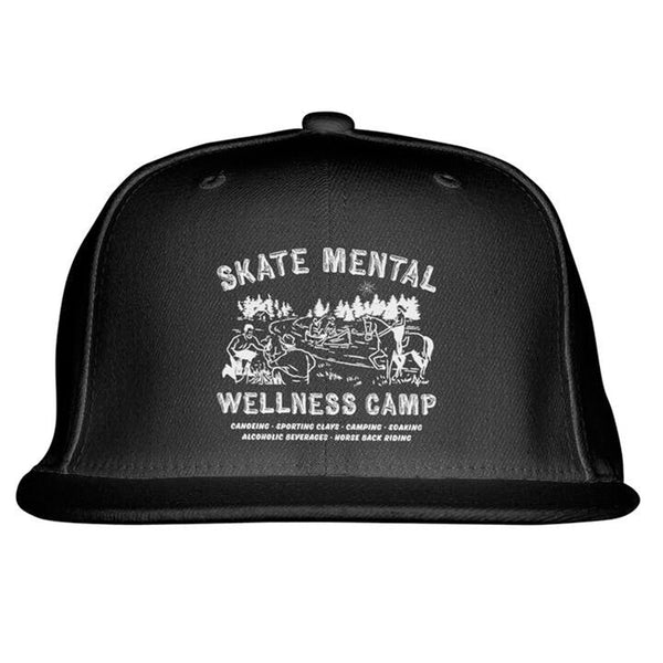 WELLNESS CAMP HAT - BLACK